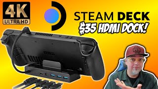 You Need This Steam Deck Accessory! $35 HDMI Dock Review