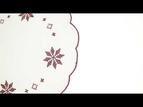 Круглая салфетка 30*30 yx1