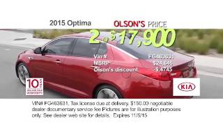Chuck Olson 2015 Kia Optima