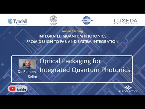 S8-E3 - Optical Packaging for Integrated Quantum Photonics