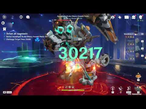 Piety: Calamity of Blazing Steel Max Point 74s Clear | Genshin Impact