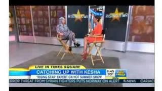 Kesha - Interview - Good Morning America (GMA) (July 24, 2014)