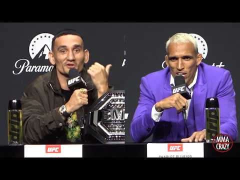 Max Holloway vs. Charles Oliveira 2 Press Conference Highlights for UFC 326