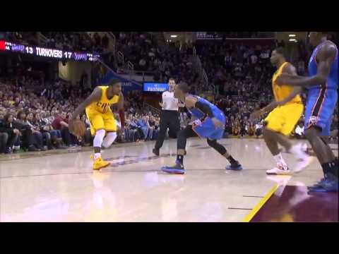 Kyrie Irving Greatest Game: 35pts, Clutch 4th Qtr vs. Kevin Durant the Thunders FULL Highlight* 2.2.2013