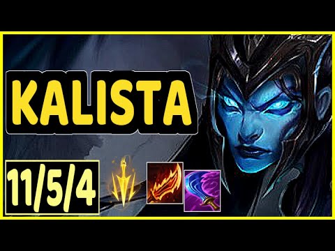 으끄으끄 (Kalista) - 11/5/4 KDA GAMEPLAY