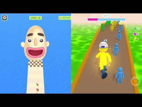 Giant Rush Vs Sandwich Runner in Max Level Game Mobile New Big Update Walkthrough iOS