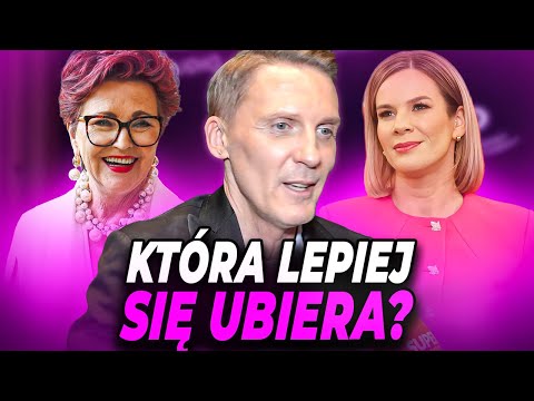 Mariusz Przybylski zapytany o styl Marty Nawrockiej nie wiedział, co powiedzieć.