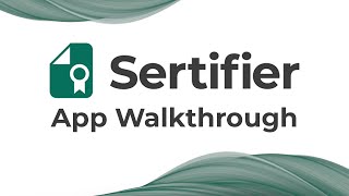 Sertifier YouTube Video