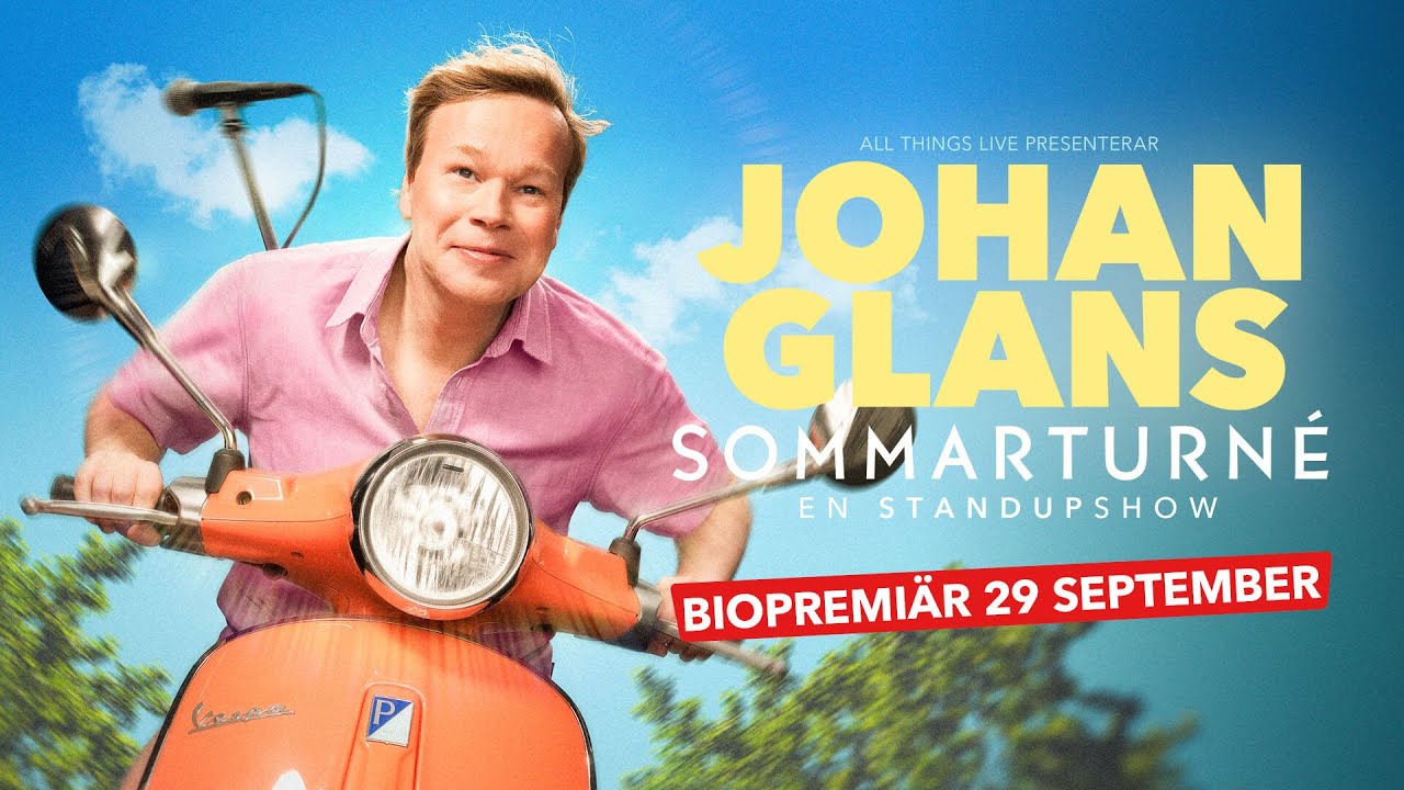 Miniature de la vidéo Johan Glans Sommarturné - En Standup Show | Biopremiär 29 september #BioNäraDig du film Johan Glans sommarturné - en standupshow