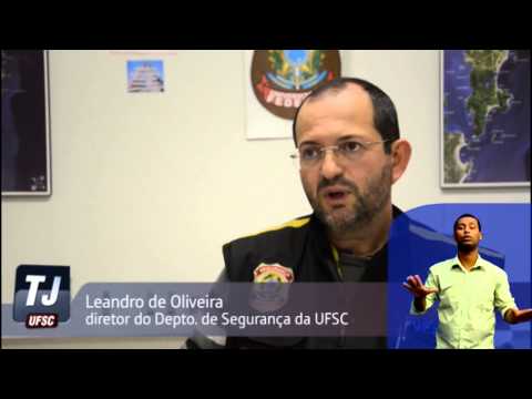 Reportagem TJ Libras - Segurança na UFSC