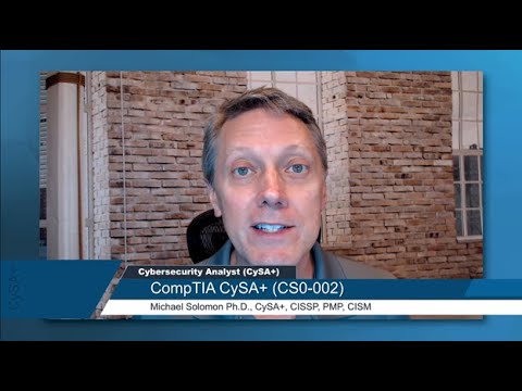 CompTIA Cybersecurity (CySA+) Exam Prep Video Course (CS0 ...