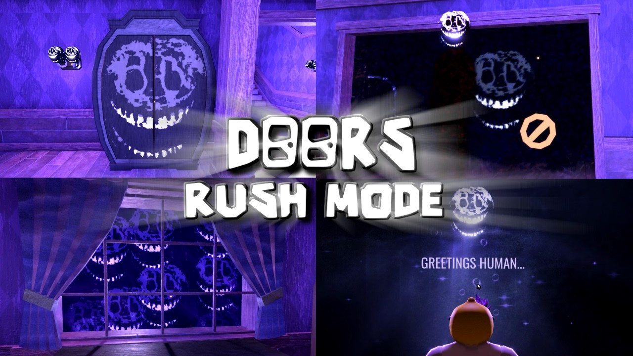 ドアーズに新アップデート『RUSH MODE』がエイプリルフールに登場！キモすぎｗ【ROBLOX/ロブロックス】【エイプリルフール】【アプデ】