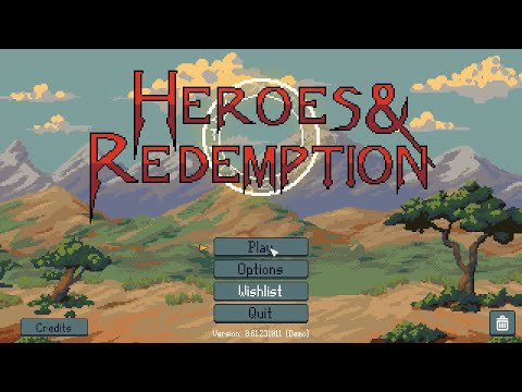 Heroes & Redemption Demo - Gameplay Footage - Steam Bullet Heaven Fest 2023