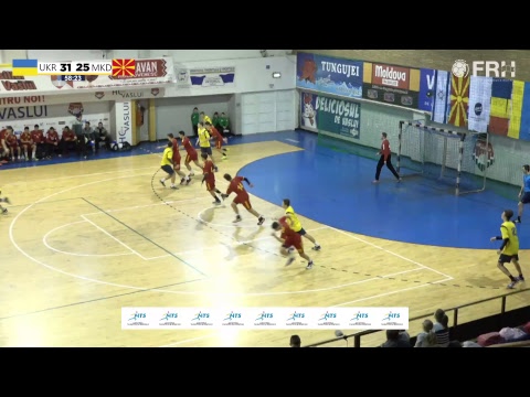 UKRAINE vs MACEDONIA // Handball Men's U18