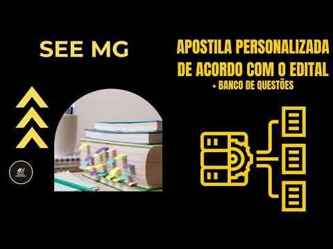 Apostila SEE MG 2025 Professor de Educação Especial