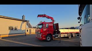 Volvo FM 380 6x2 CRANE FASSI F185 open laadbak vrachtwagen | Foto 4 - Autoline