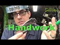 How To Make Knives Sanding Out The Bevels American Knife Maker Gillian