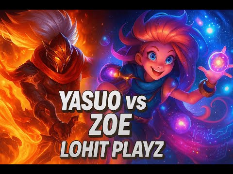 Lohit playz - Yasuo vs Zoe MID patch 25.13 - Yasuo gameplay