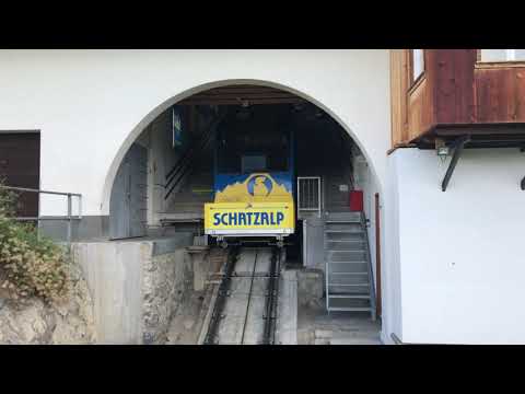 Schatzalp Funicolar - Davos (Switzerland) RIDE VIEW!