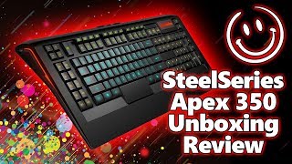 Video thumbnail for SteelSeries Apex 350 Gaming Keyboard Unboxing Review by Happy Gamer