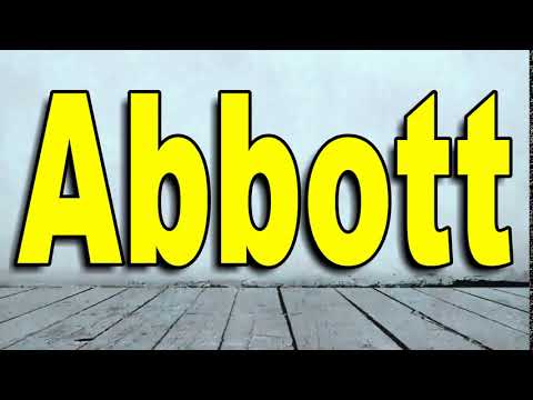 How To Pronounce Abbott