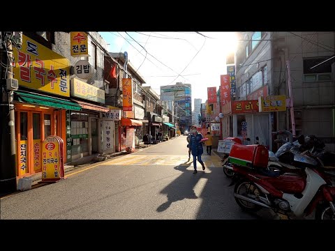 [4K] Caminhada em Seul - Doksan-Dong 2, Geumcheon-gu, Seul, Coreia