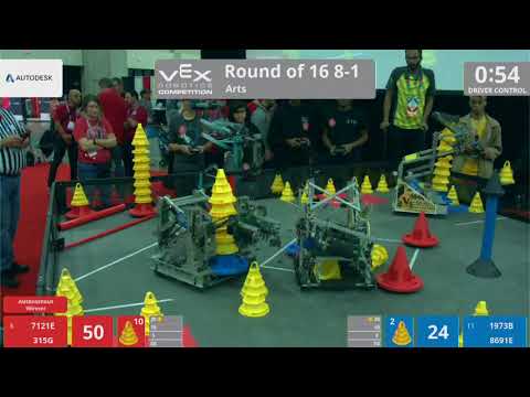 2018 VRC Arts R16 8-1 - 7121E 315G vs 1973B 8691E - 97 to 64