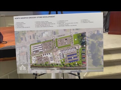 North Memphis community getting new grocery store after going without for more than 40 years