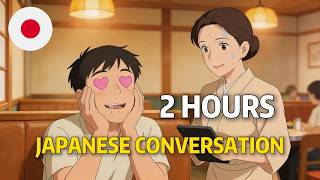 2 Hours of Japanese Listening Practice for Beginners | Real-Life Conversations （N5-N4）