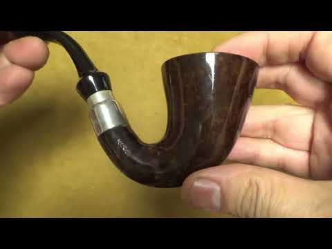 Pipa Brebbia First Calabash Noce - filtro 9mm