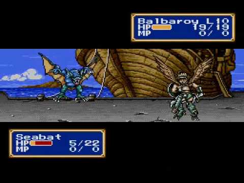 Shining Force Video Walkthough Part 42 - Battle 4-3 Part 1(Balbazak)