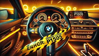Understanding and Fixing BMW Fault Code P1505 Today!