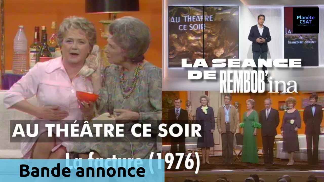 Miniature de la vidéo Rembob'INA - Au théâtre ce soir : la facture (1976) | bande annonce | LCP du film La facture