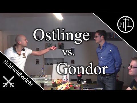 Battle Report - Ostlinge vs. Minas Tirith (Hobbit Tabletop / Herr der Ringe Tabletop / HdR Tabletop)
