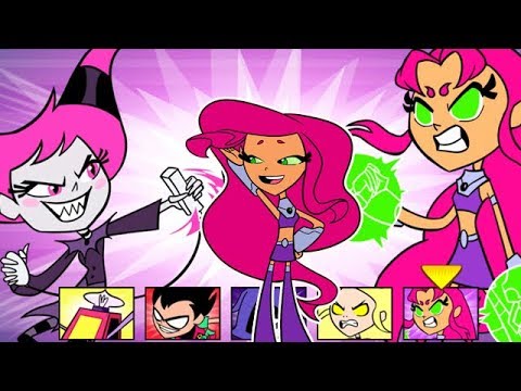 Teen Titans Go! - Jump Jousts - Get Your Hair Did [Cartoon Network Games] Video