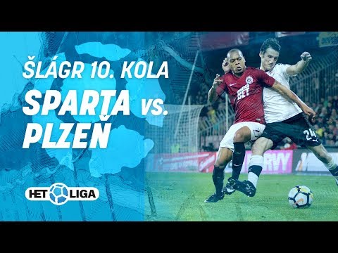 Sestřih šlágru 10. kola HET ligy mezi Spartou a Plzní (0:1)