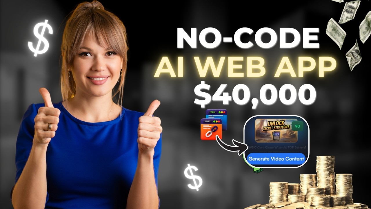 How To Make A FREE Web App Using AI And Make Money Online | Text to App | No Code App Builder