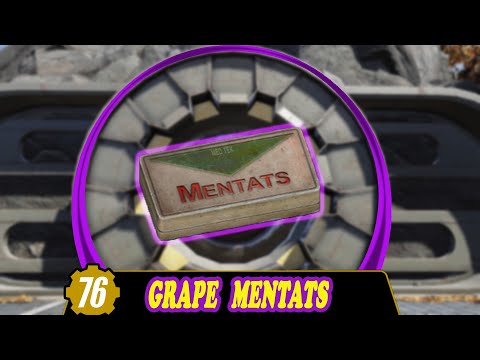 FALLOUT 76 l Best Method for Crafting Grape Mentats