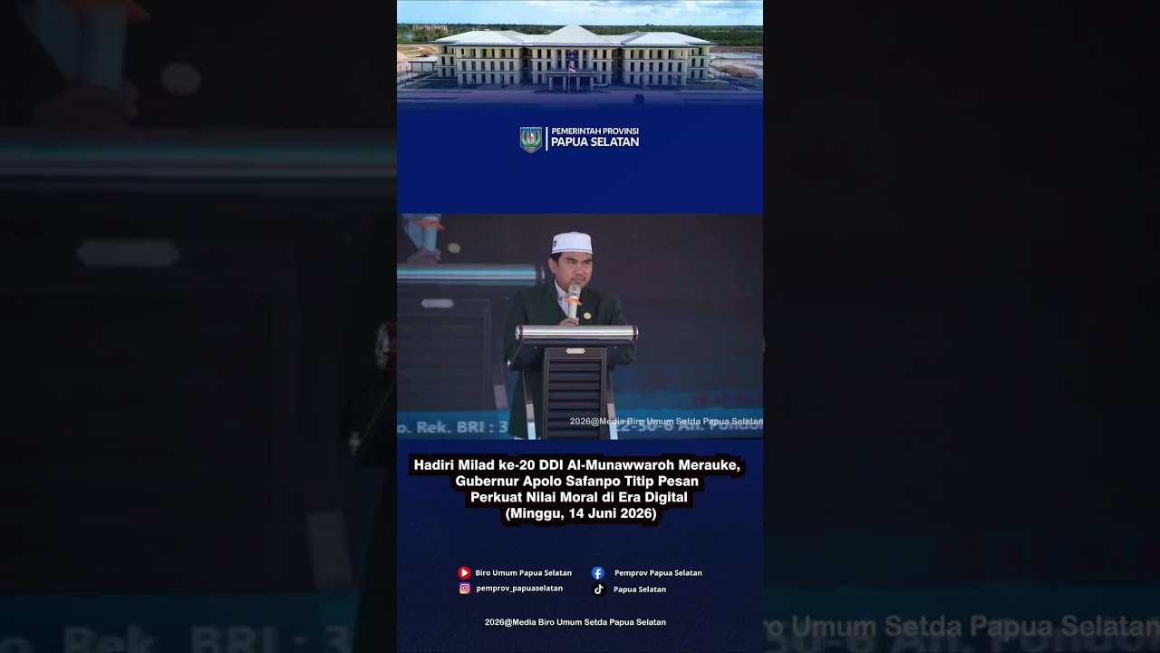 Peringatan Hari Ulang Tahun (Milad) ke-20 Pesantren DDI Al-Munawwaroh Merauke