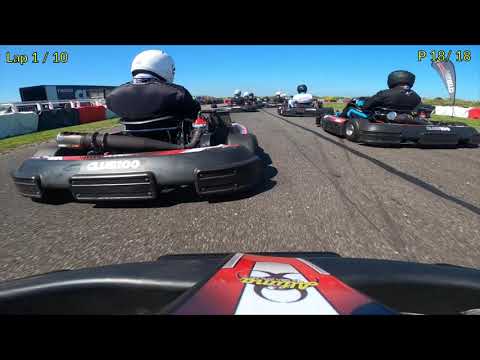 Starting from the back at Club 100's Heavyweight Sprint