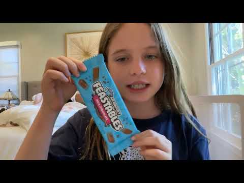 Trying the feastables chocolate bar for the first time @MrBeast 