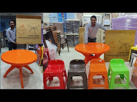 Plastic dinning table