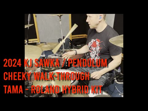 KJ Sawka Pendulum 2024 drum kit
