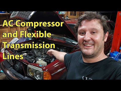1984 Mercedes 300TD - Part 4 Air Conditioner and Transmission Lines