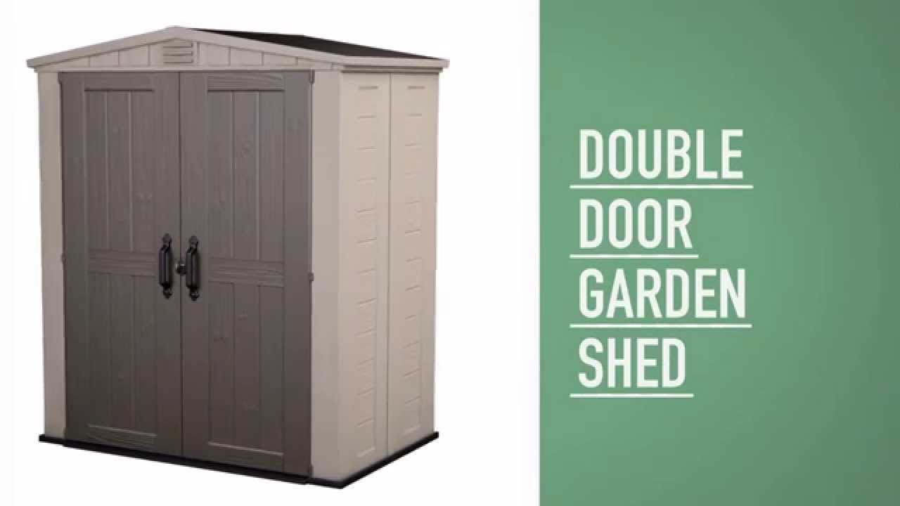 Keter KST-Haus Factor 6 x 3 taupe/beige 178 x 113.5 x 208 cm