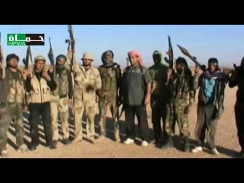 بيان من مقاتلي ألوية أبناء حماة المقاتلة يعلنون فيه السيطرة على النقطة السادسة في منطقة جبل شاعر