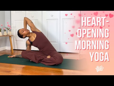 Heart Opening Morning Yoga | 5 Minutes