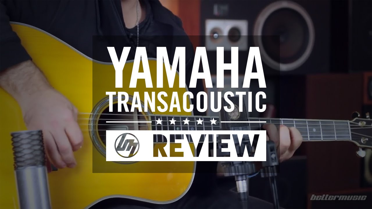 Yamaha TransAcoustic Concert Guitar w/Hard Bag - Vintage Tint