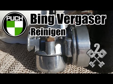 Puch Bing Vergaser Reinigen/Ausbauen