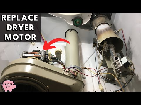Replace Dryer Motor | Kenmore 90 Series | Dryer Squealing, Grinding, Humming Noise, Won't Start